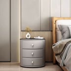 Orbis Bedside Table with Wireless Charging, LED Lighting