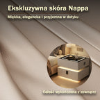 Szafka Nocna Lumo Z Ładowaniem Bezprzewodowym, Głośnikiem Bluetooth, Podświetleniem LED I Blokadą PIN